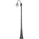 Orion 1 Light 94.63 inch Black Post Light, Solar
